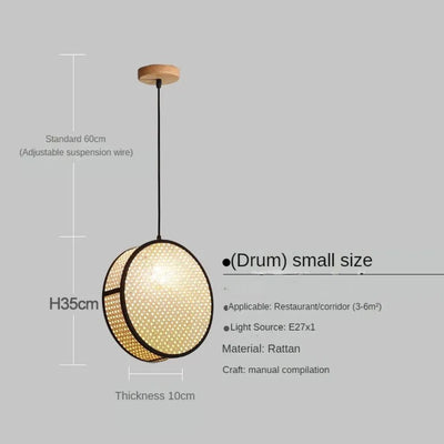Lanterne Chinoise Suspendue en Tissu Fait à la Main - Lumiine