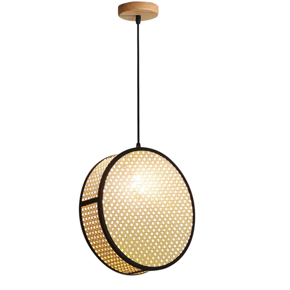 Lanterne Chinoise Suspendue en Tissu Fait à la Main - Lumiine