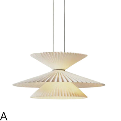 Suspension Nordique Origami en Papier Pliable - Lumiine
