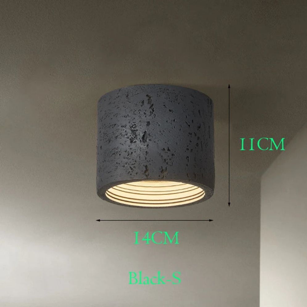 Spot Led Downlight Monté en Surface Wabi-Sabi Projecteur - Lumiine
