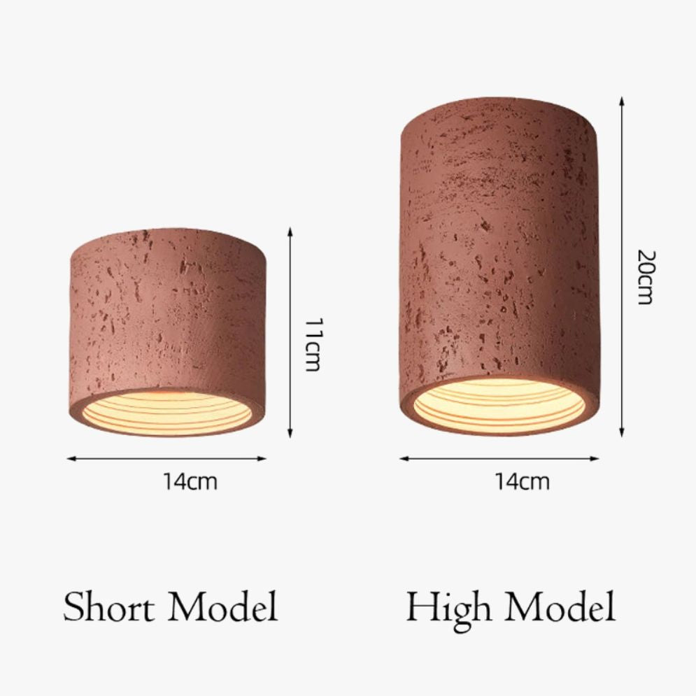 Spot Led Downlight Monté en Surface Wabi-Sabi Projecteur - Lumiine
