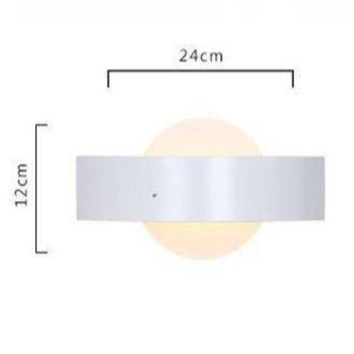 Applique Murale Noire ou Blanche pour Chambre Salon - Lumiine