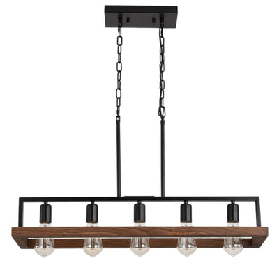Loft Suspension Lampes Fer Forgé LED Vintage Salle à Manger - Lumiine
