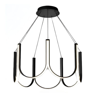 Lustre Arc-en-Ciel de Style Italien en Forme de U - Lumiine