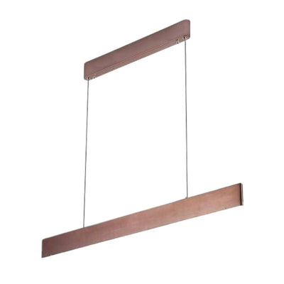 Lustre Barre Fine à LED en Métal - Lumiine
