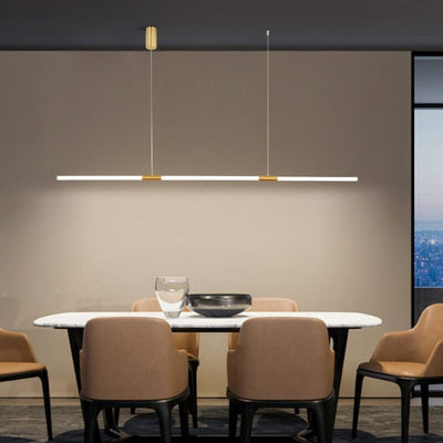 Lustre Barre LED Minimaliste - Lumiine