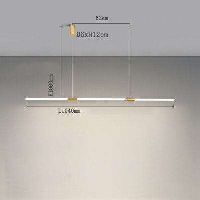 Lustre Barre LED Minimaliste - Lumiine