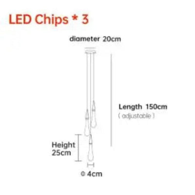 Lustre Créatif en Cristal en Forme de Goutte D'eau Dorée Rotatif - Lumiine