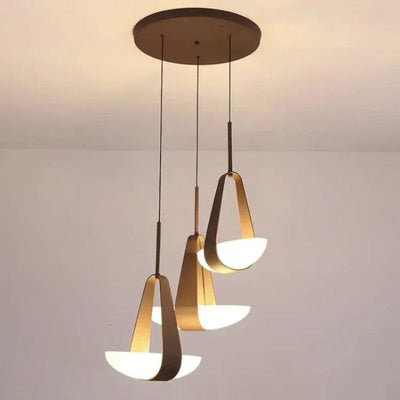 Lustre Demi-Lune Décoration Créative Chambre - Lumiine
