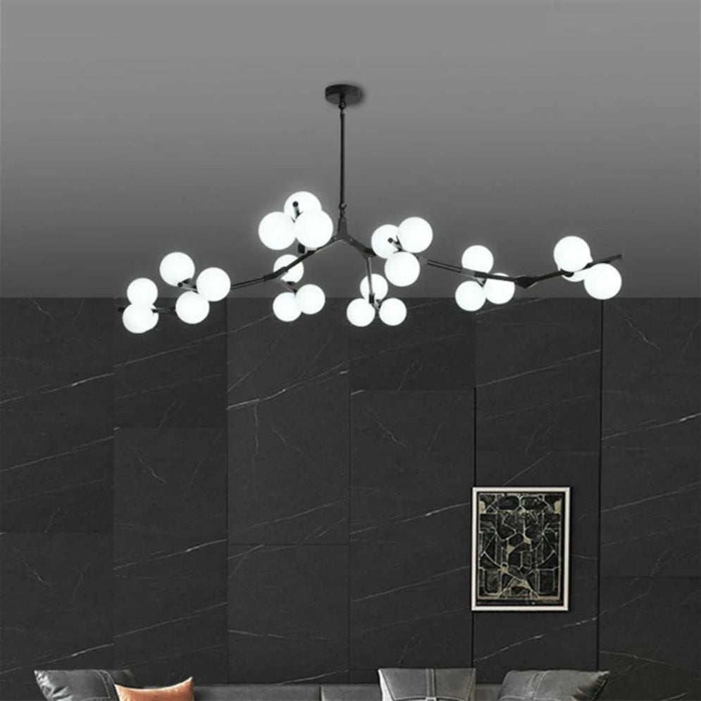 Lustre Design Branches à Leds Créatives - Lumiine