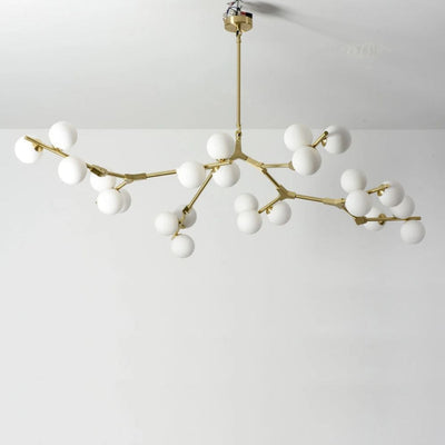 Lustre Design Branches à Leds Créatives - Lumiine