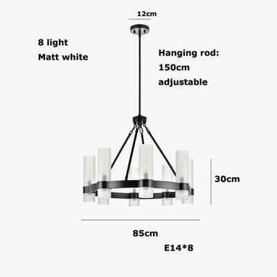 Lustre Design Nordique Rétro Divers Espaces - Lumiine
