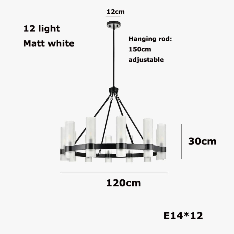 Lustre Design Nordique Rétro Divers Espaces - Lumiine
