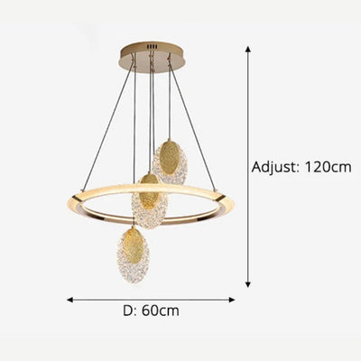 Lustre en Cristal Transparent Européen pour un Éclairage Luxueux