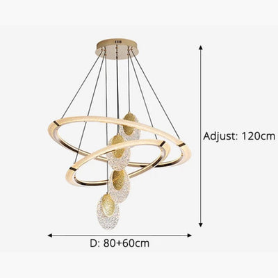 Lustre en Cristal Transparent Européen pour un Éclairage Luxueux