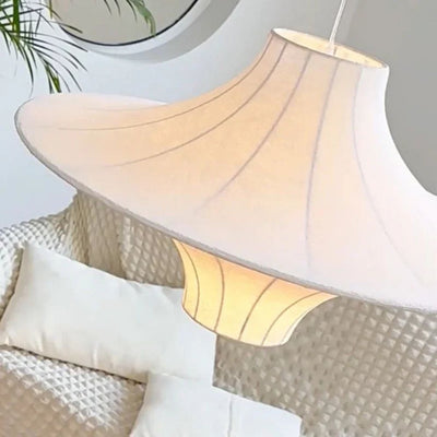 Lustre en Soie Nordique pour Décoration iIntérieure Élégante - Lumiine
