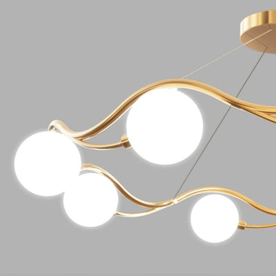 Lustre Led à Anneau Unique Minimaliste Nordique - Lumiine