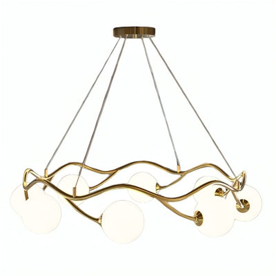 Lustre Led à Anneau Unique Minimaliste Nordique - Lumiine
