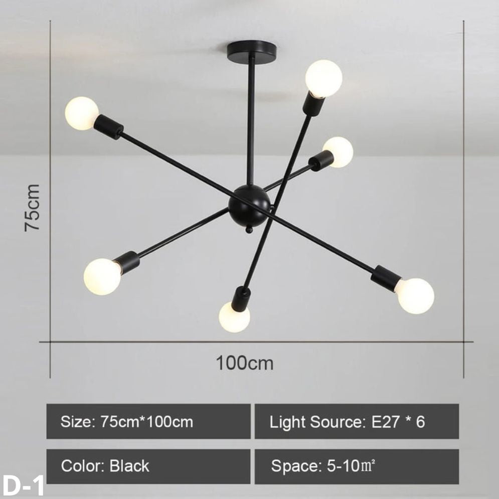 Lustre Led de Style Nordique - Lumiine