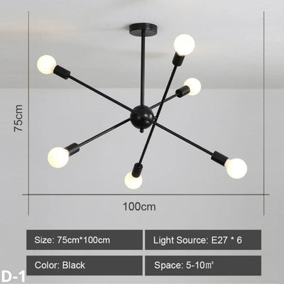 Lustre Led de Style Nordique - Lumiine