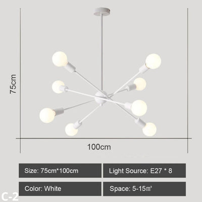 Lustre Led de Style Nordique - Lumiine