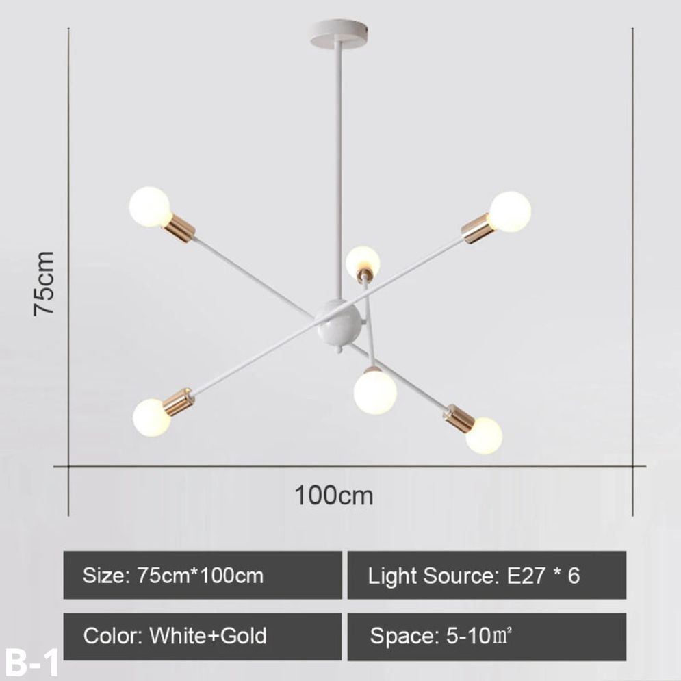 Lustre Led de Style Nordique - Lumiine
