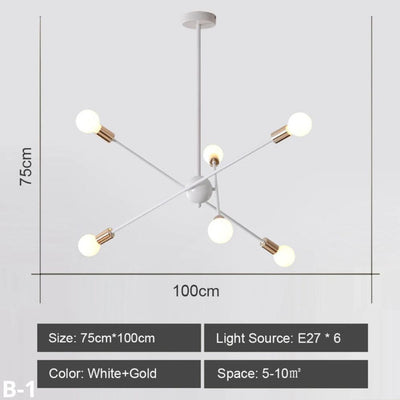 Lustre Led de Style Nordique - Lumiine