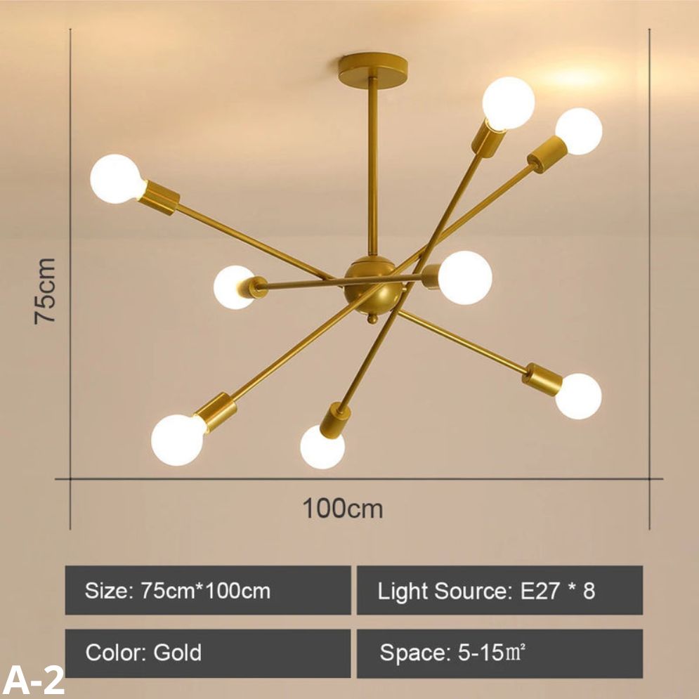 Lustre Led de Style Nordique - Lumiine