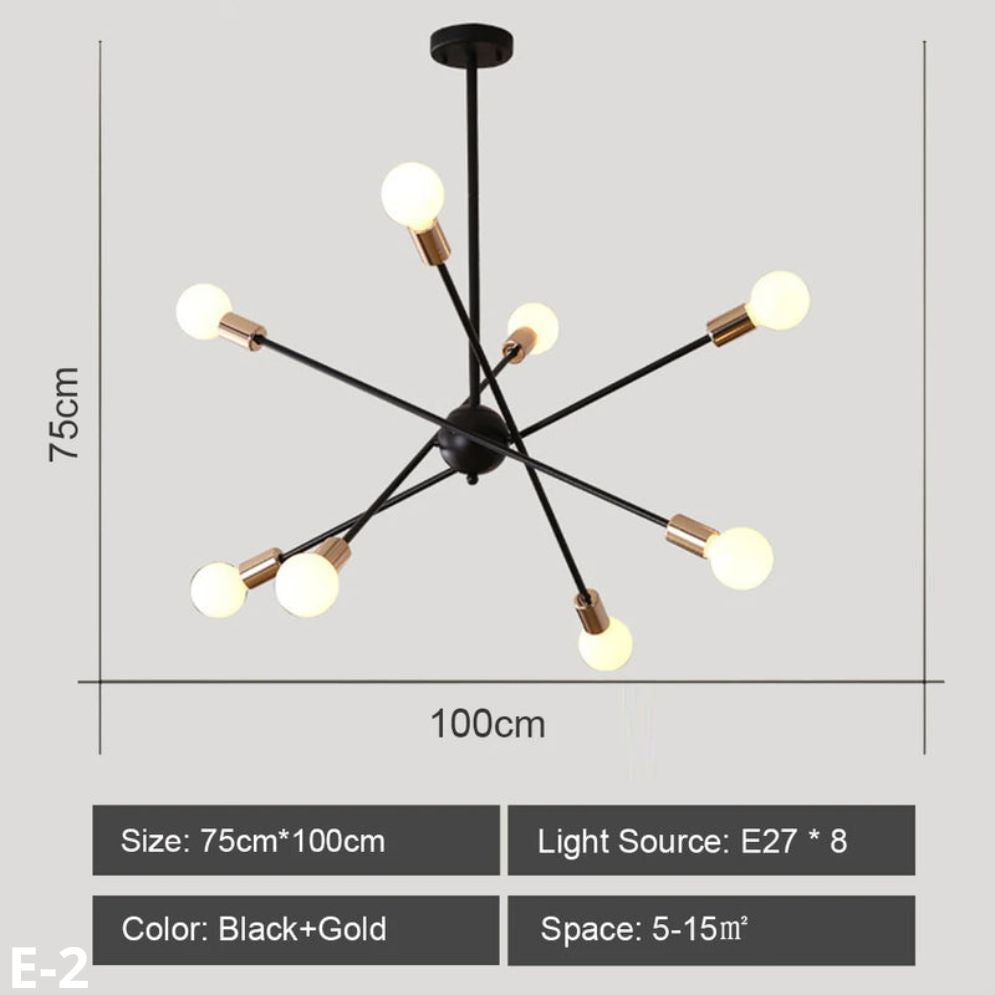 Lustre Led de Style Nordique - Lumiine