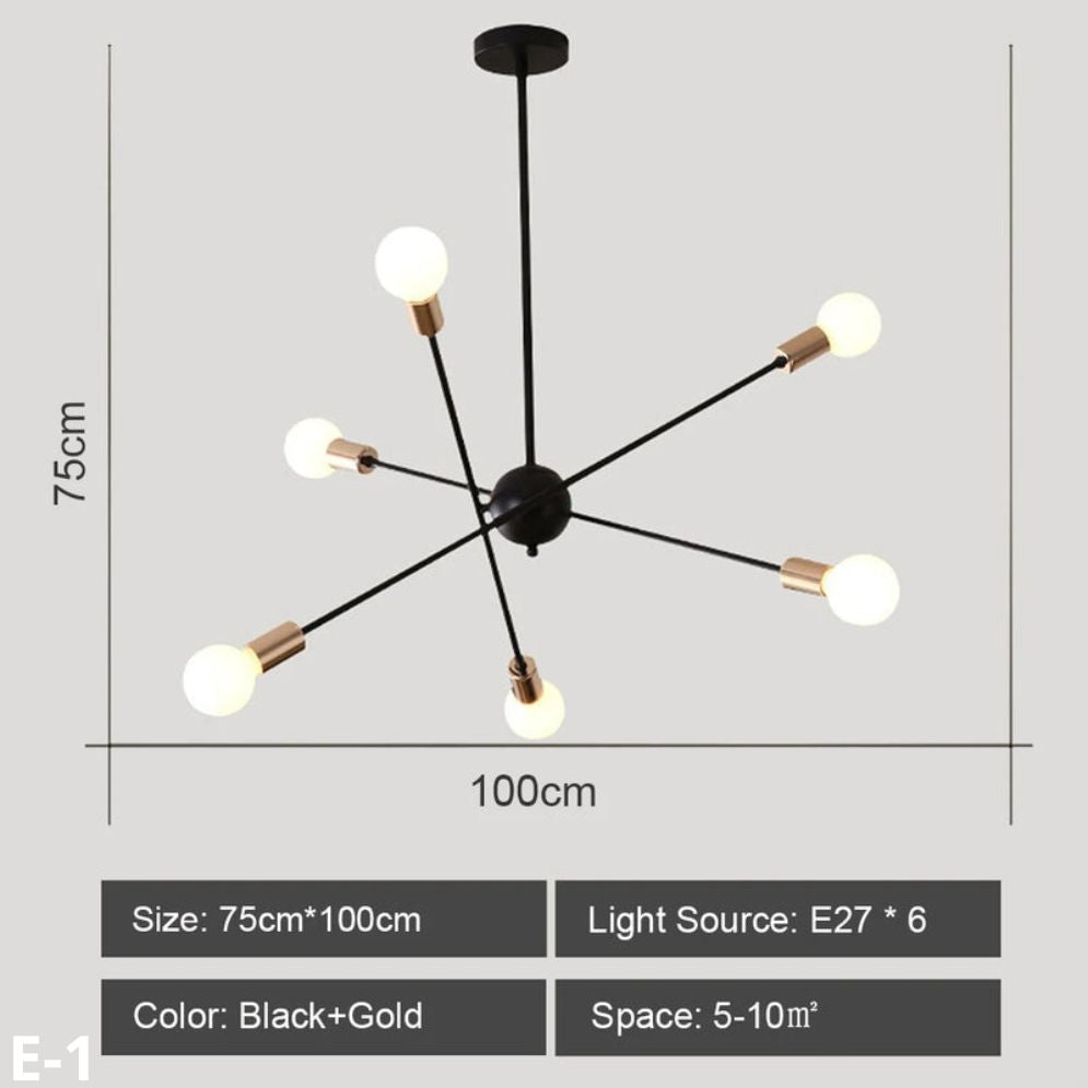 Lustre Led de Style Nordique - Lumiine