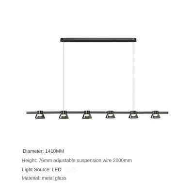 Lustre Led en Verre pour Bar et Décoration de Maison - Lumiine
