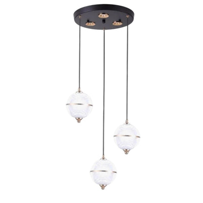 Lustre Led Ligne Longue Moderne Suspension Villa Éclairage - Lumiine