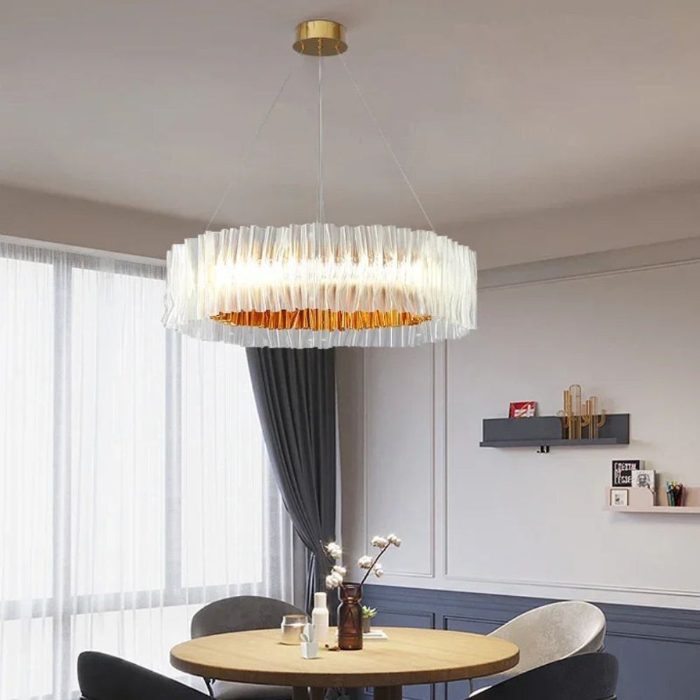 Lustre Led Minimaliste Moderne Art Décor Suspendu - Lumiine