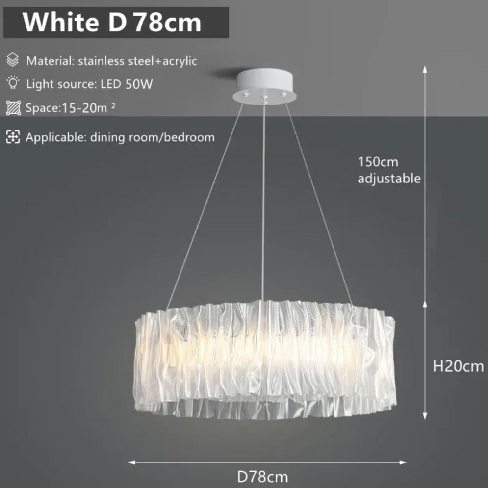 Lustre Led Minimaliste Moderne Art Décor Suspendu - Lumiine