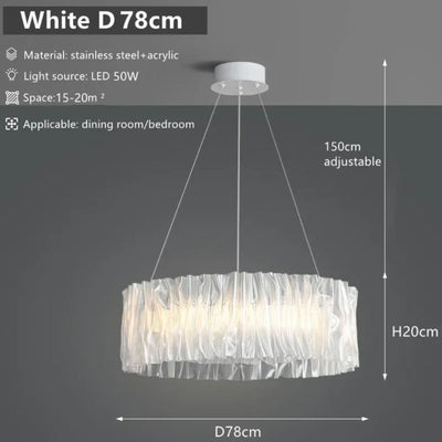 Lustre Led Minimaliste Moderne Art Décor Suspendu - Lumiine