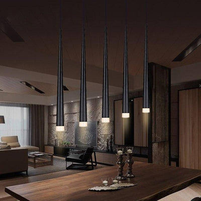 Lustre LED Minimaliste Moderne pour Table Escalier Design - Lumiine
