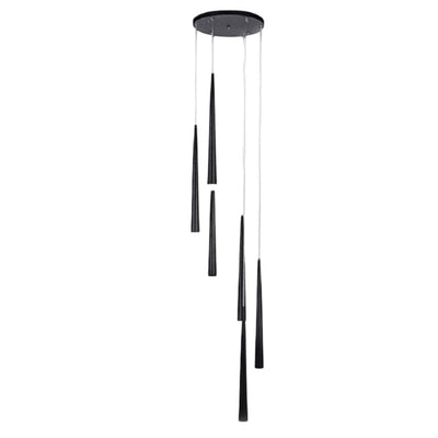 Lustre LED Minimaliste Moderne pour Table Escalier Design - Lumiine