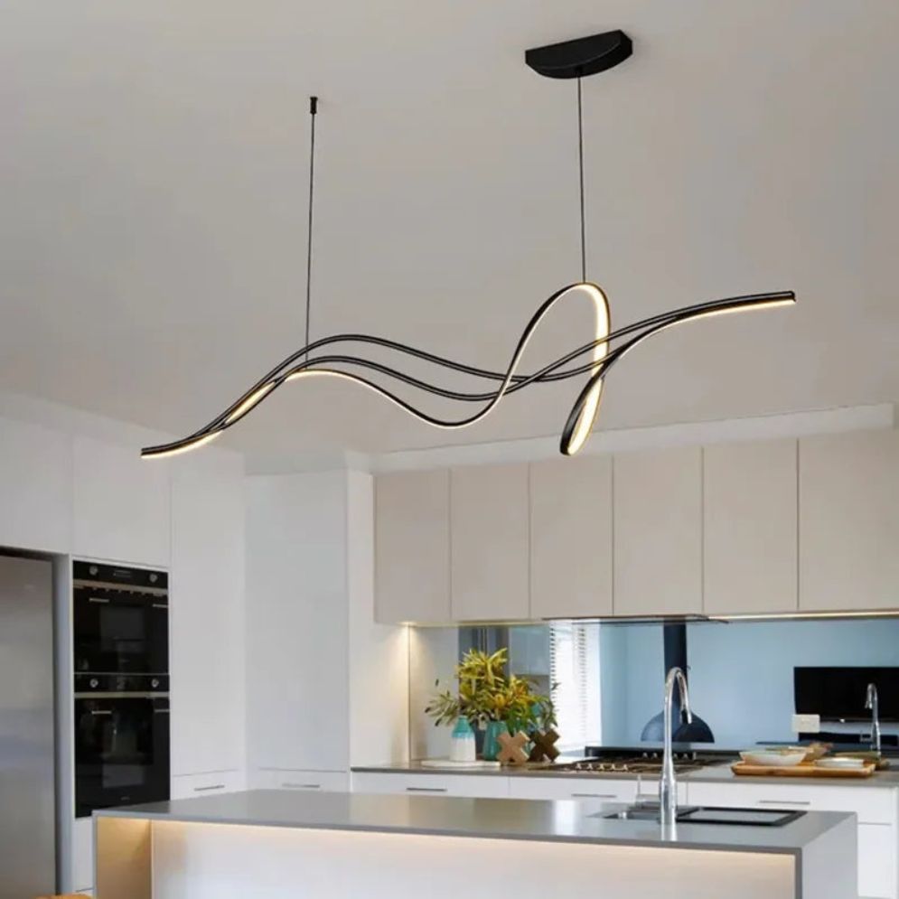 Lustre Led Moderne Design Minimaliste pour Décoration Intérieure - Lumiine