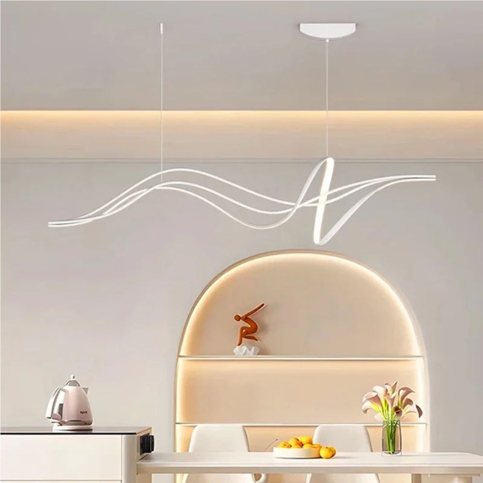 Lustre Led Moderne Design Minimaliste pour Décoration Intérieure - Lumiine