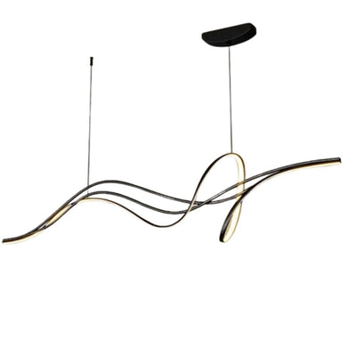 Lustre Led Moderne Design Minimaliste pour Décoration Intérieure - Lumiine