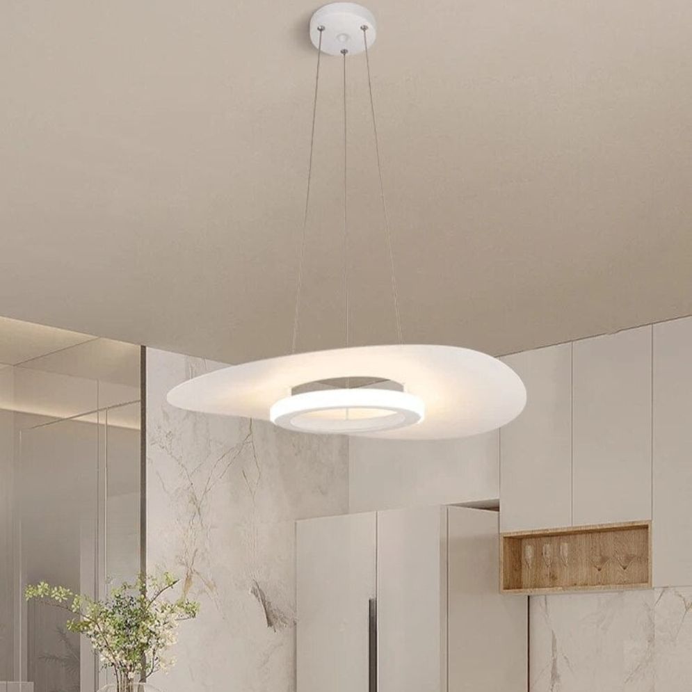 Lustre Led Moderne à Intensité Variable Éclairage Intérieur - Lumiine