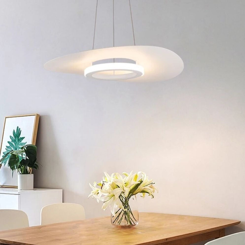 Lustre Led Moderne à Intensité Variable Éclairage Intérieur - Lumiine