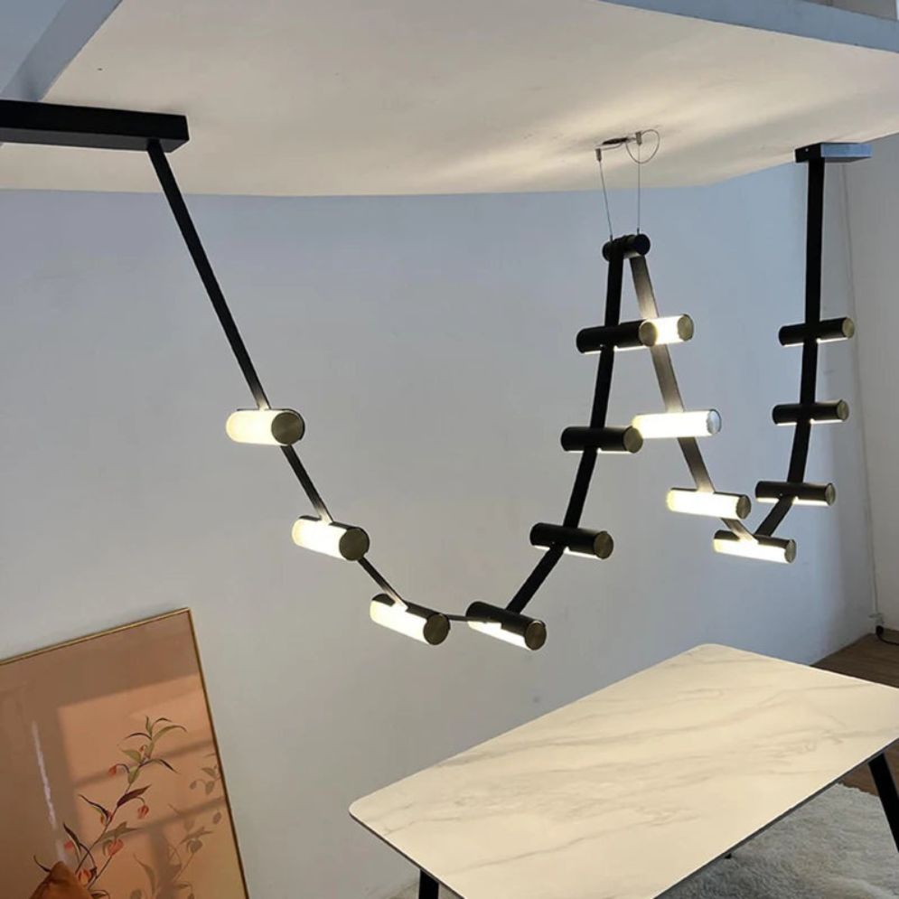 Lustre Led Moderne Nordique Loft Salon Cuisine - Lumiine