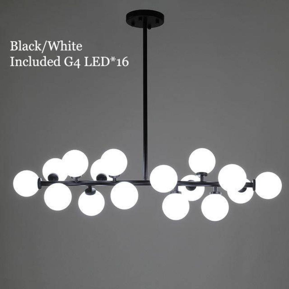 Lustre LED Moderne pour Éclairage Intérieur Suspension Plafonnier