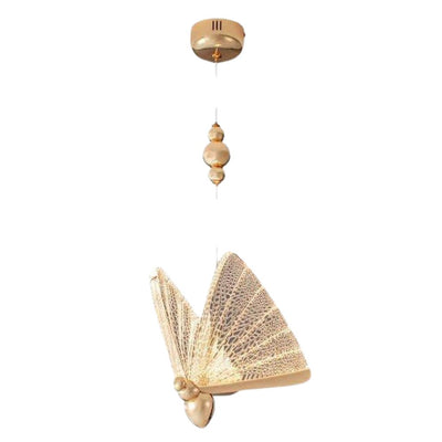 Lustre à Led Nordique avec Suspension en Plumes - Lumiine