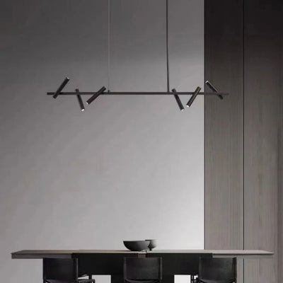 Lustre LED Nordique Réglable Design Maison Éclairage Luminaire - Lumiine 