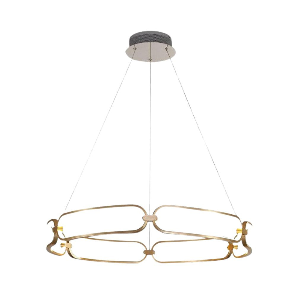 Lustre Design Moderne Villa Nordique Double - Lumiine