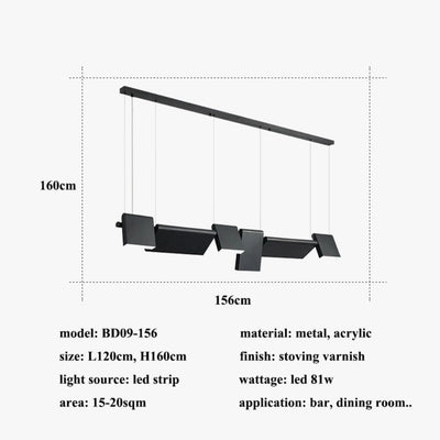 Lustre Led Rotatif Moderne intensité Variable pour Éclairage - Lumiine