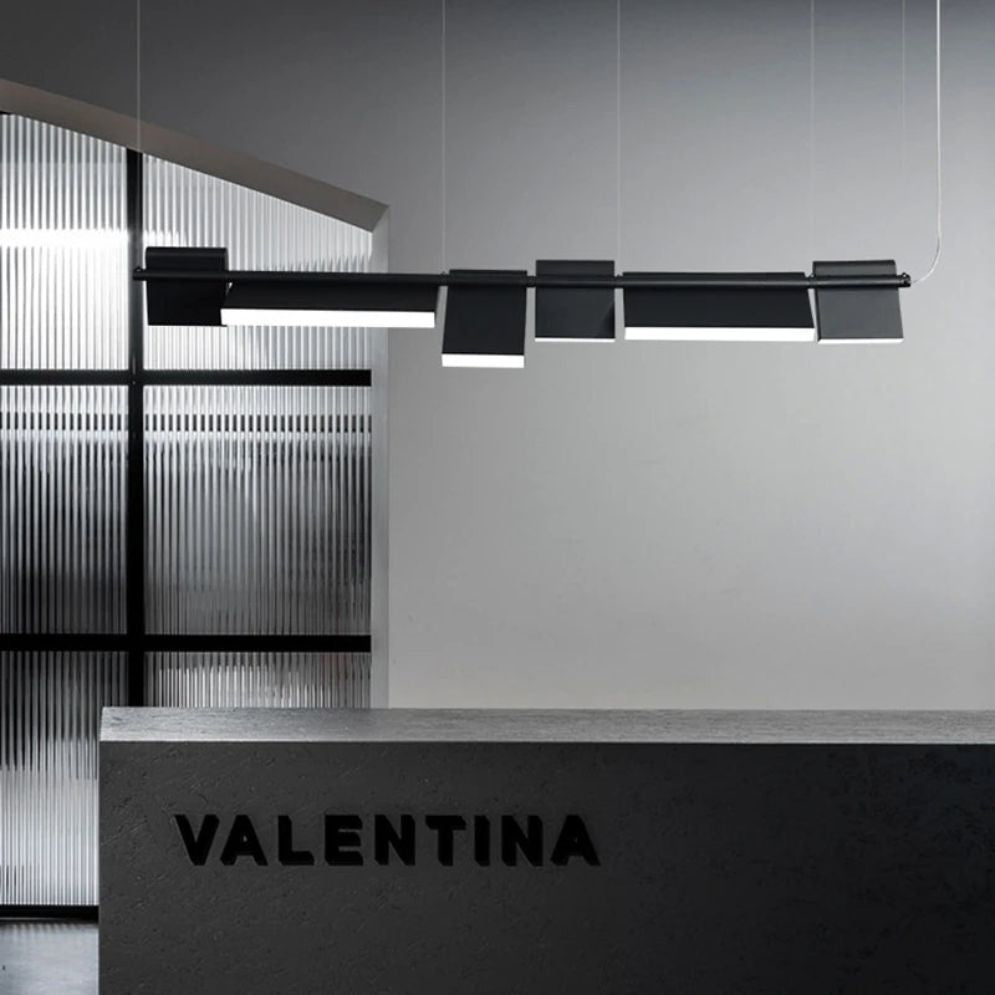 Lustre Led Rotatif Moderne intensité Variable pour Éclairage - Lumiine