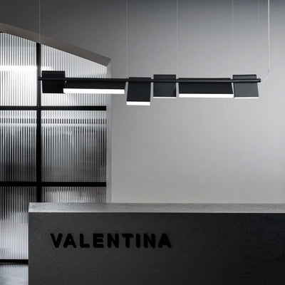 Lustre Led Rotatif Moderne intensité Variable pour Éclairage - Lumiine
